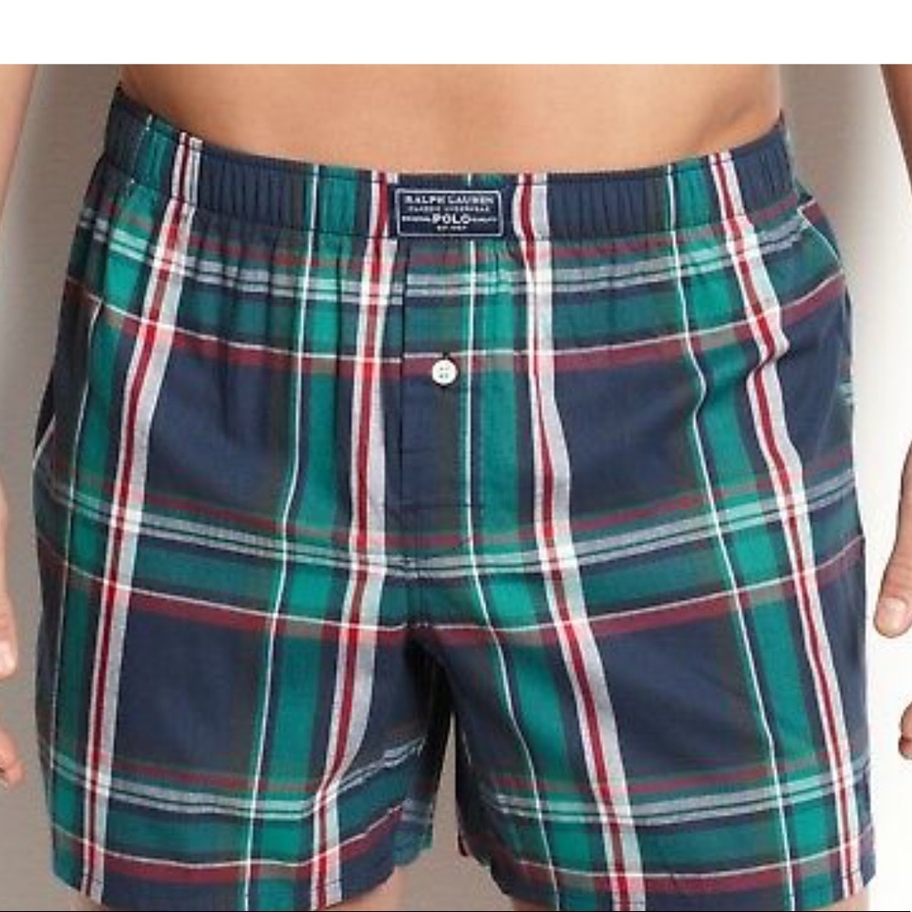 NEW MENS Polo Ralph Lauren Woven Boxer Short